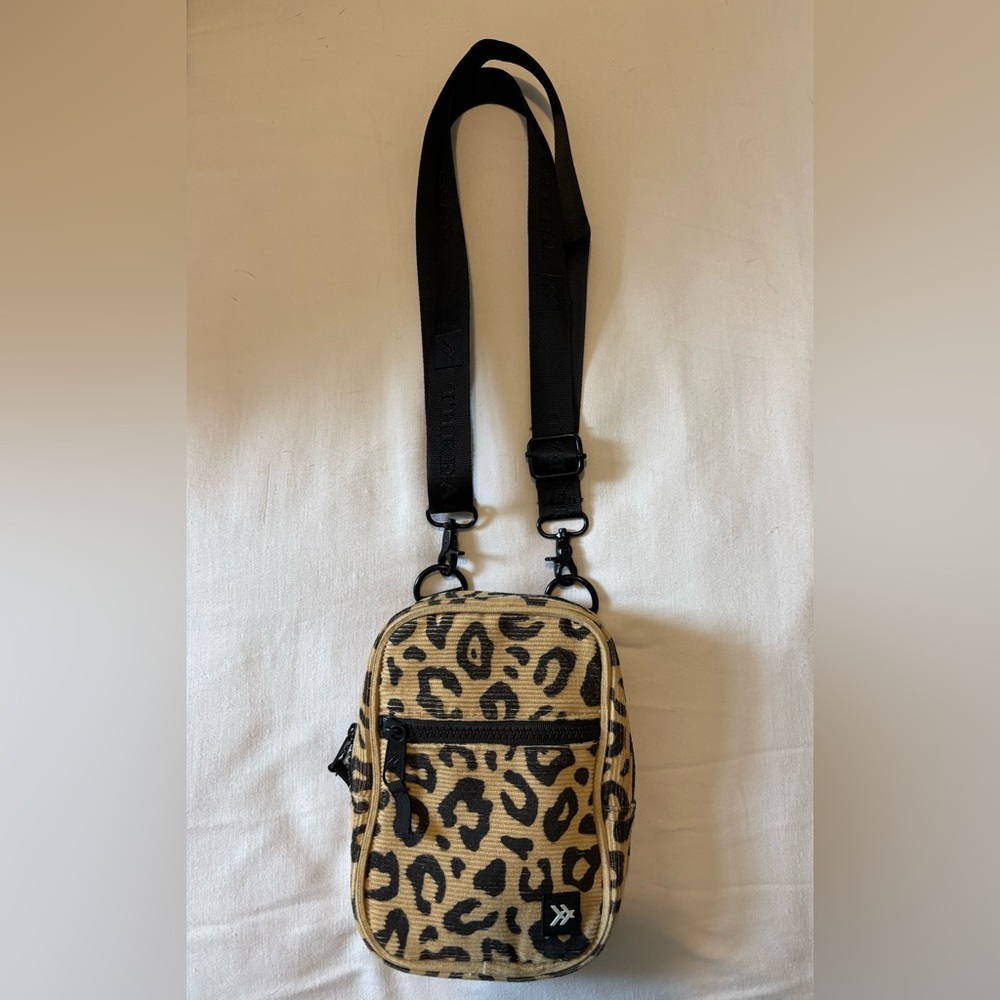 Thread Wallets Leopard Print Crossbody Bag - image 1